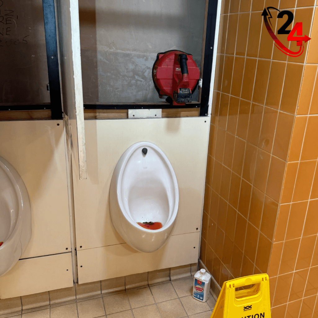Blocked Urinals Cleared at John Lewis, Reading