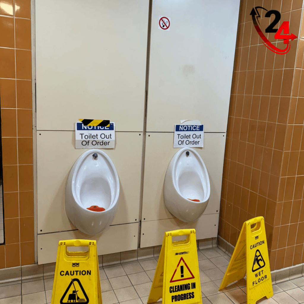 Blocked Urinals Cleared at John Lewis, Reading