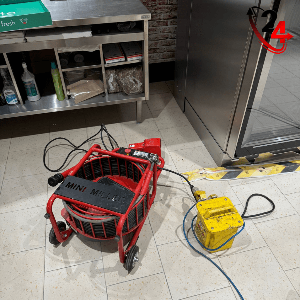 CCTV Drain Survey & Blockage Removal at Lidl Bristol