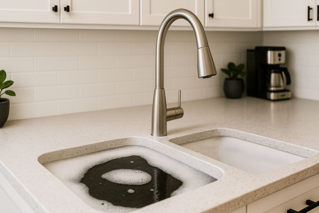 Blocked sink