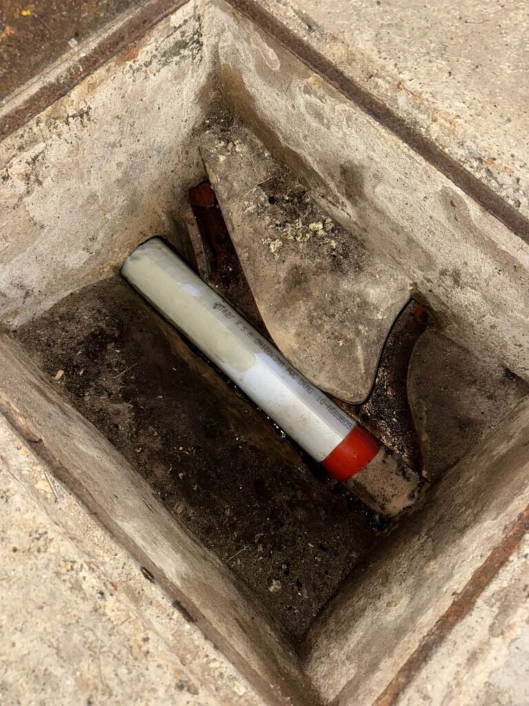 Outside drains