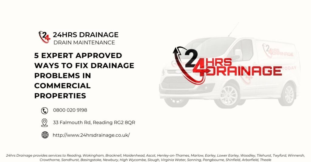5 Expert Approved Ways to Fix Drainage Problems in Commercial Properties-24hrs Drainage