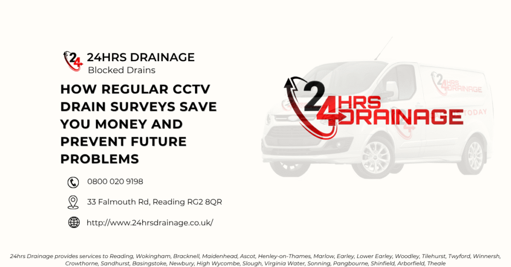 How Regular CCTV Drain Surveys Save You Money and Prevent Future Problems - 24hrs Drainage