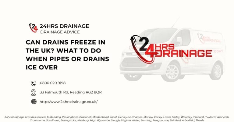 Can Drains Freeze in the UK What to Do When Pipes or Drains Ice Over-24hrs Drainage