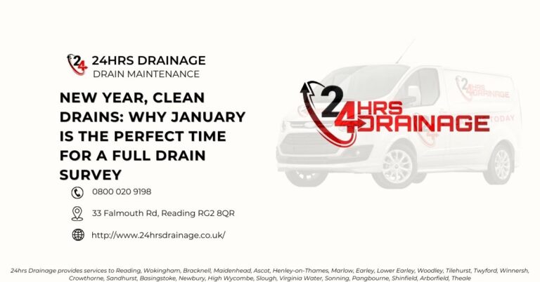 New Year, Clean Drains Why January Is the Perfect Time for a Full Drain Survey-24hrs Drainage