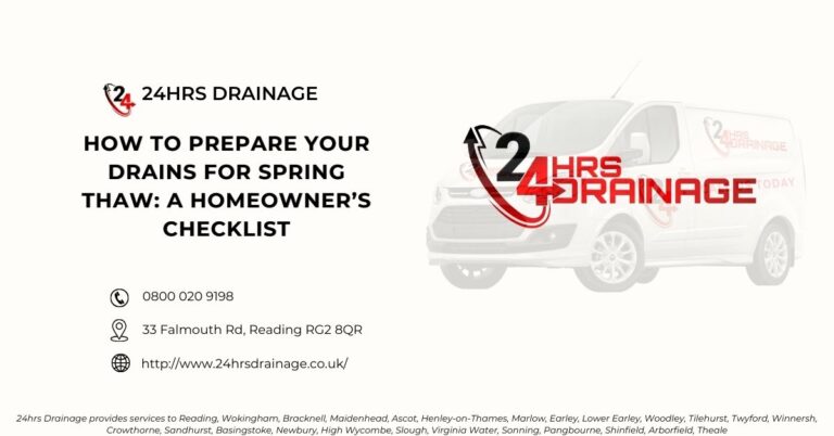How to Prepare Your Drains for Spring Thaw A Homeowner’s Checklist-24hrs Drainage