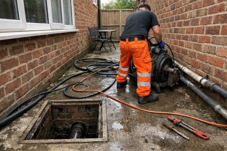 Drain Descaling - Illustrative Image