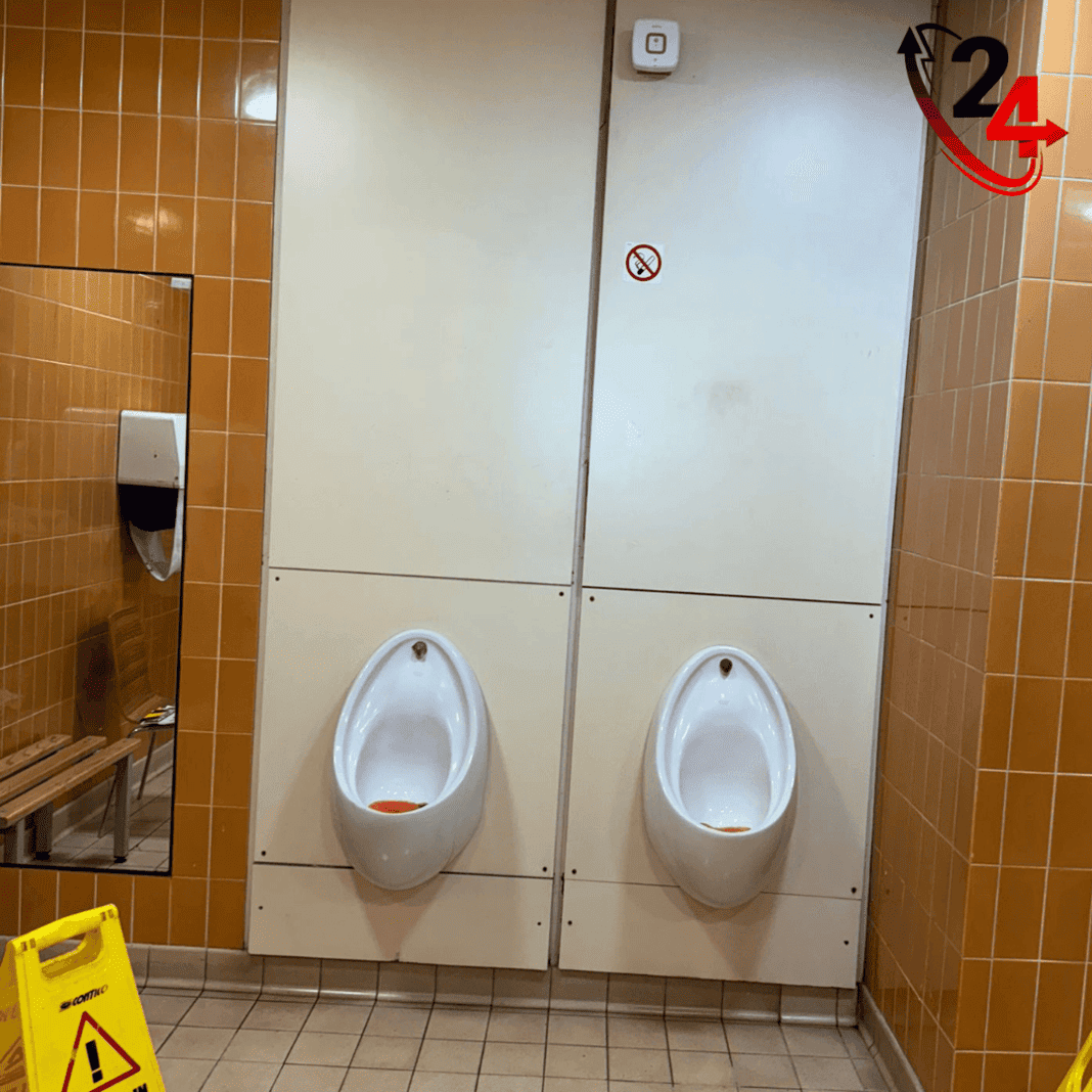 Public Bathroom Drain Maintenance