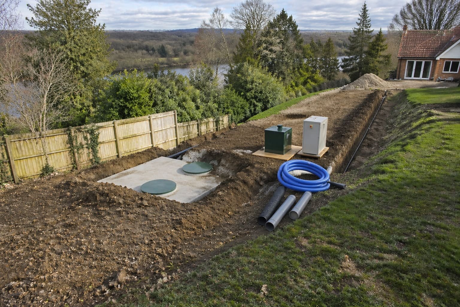 Sewage Treatment Plant Installation Hero Image – Illustrative Image