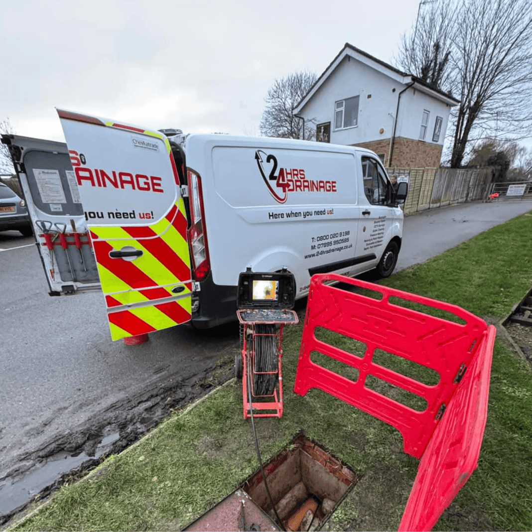 Suburban Street CCTV Drain Survey In Action