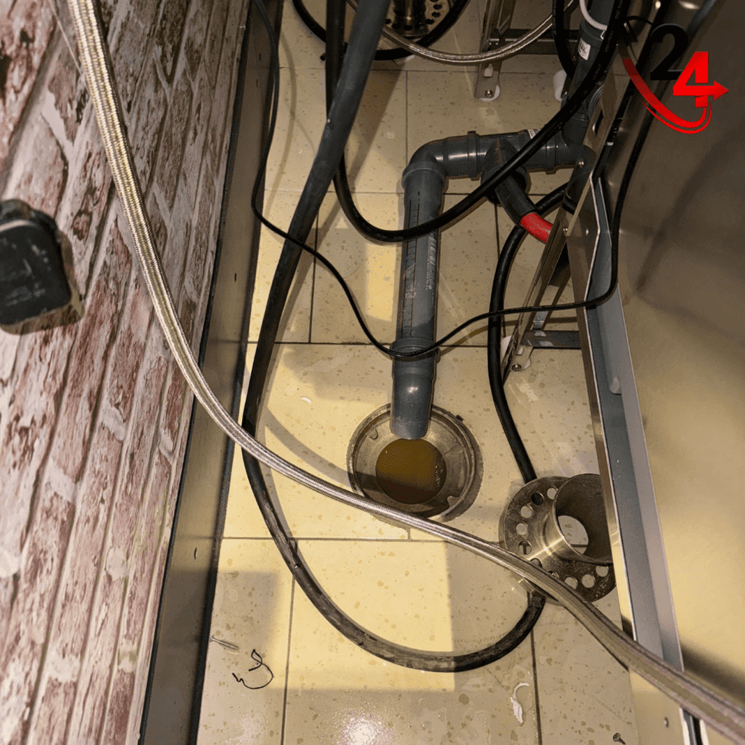 Under Sink CCTV Drain Surveys Pipework