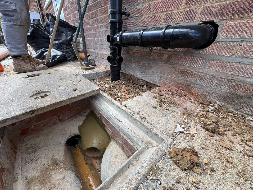 Underground and Above Ground Drain Installation