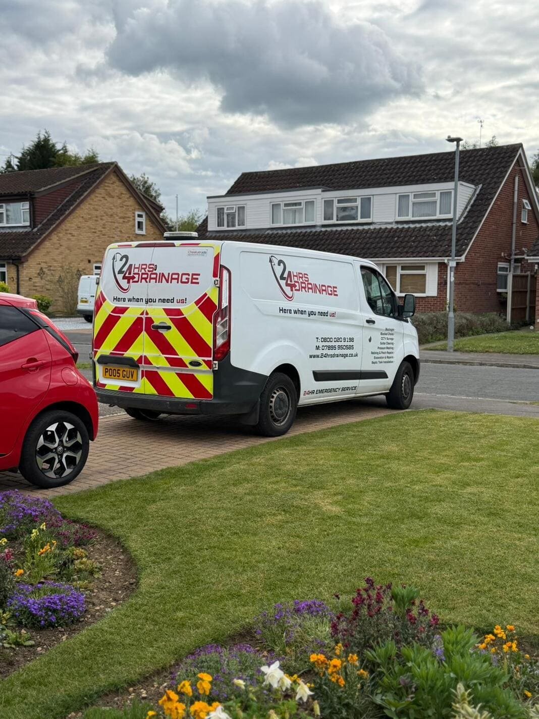 Work Van at Emergency Callout